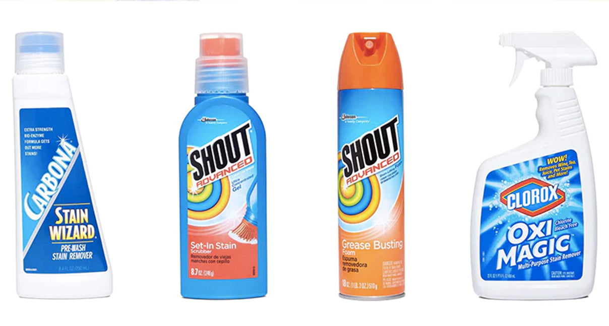 different detergent brands