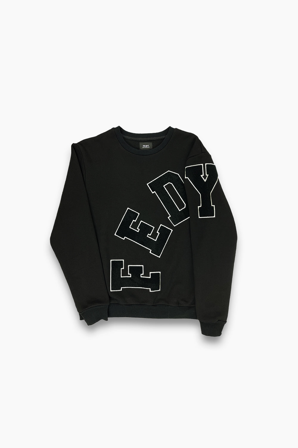 chenille crewneck full view