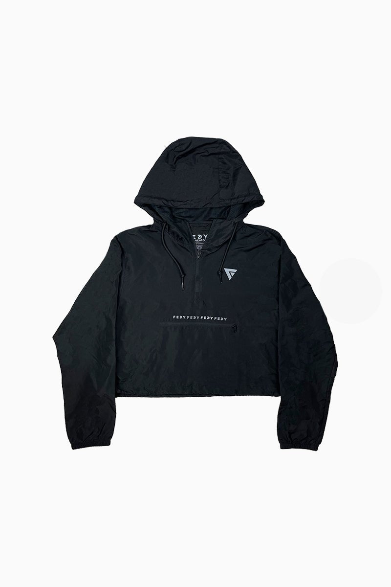 crop top windbreaker front
