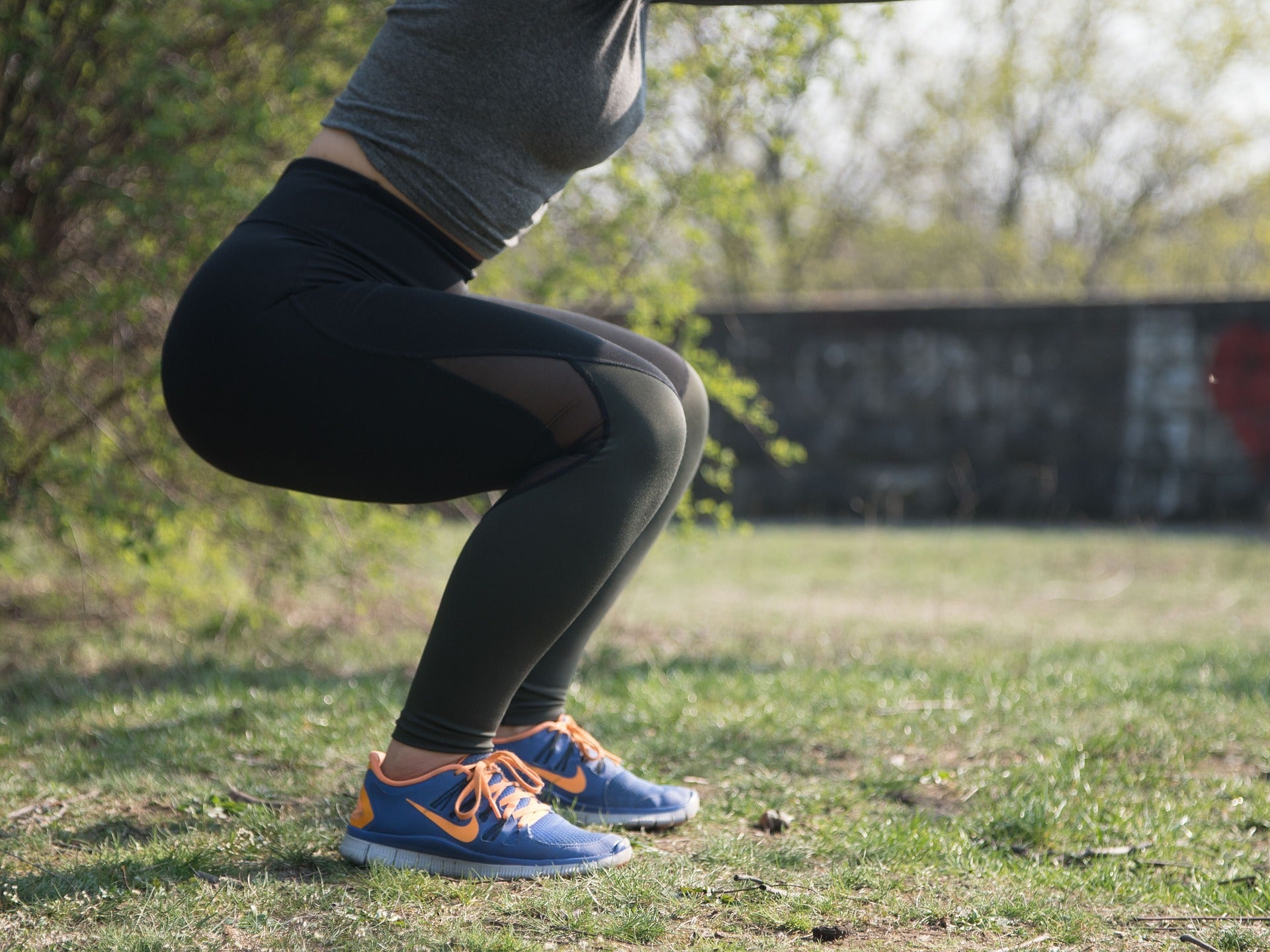 Woman with Squat Proof Leggings 