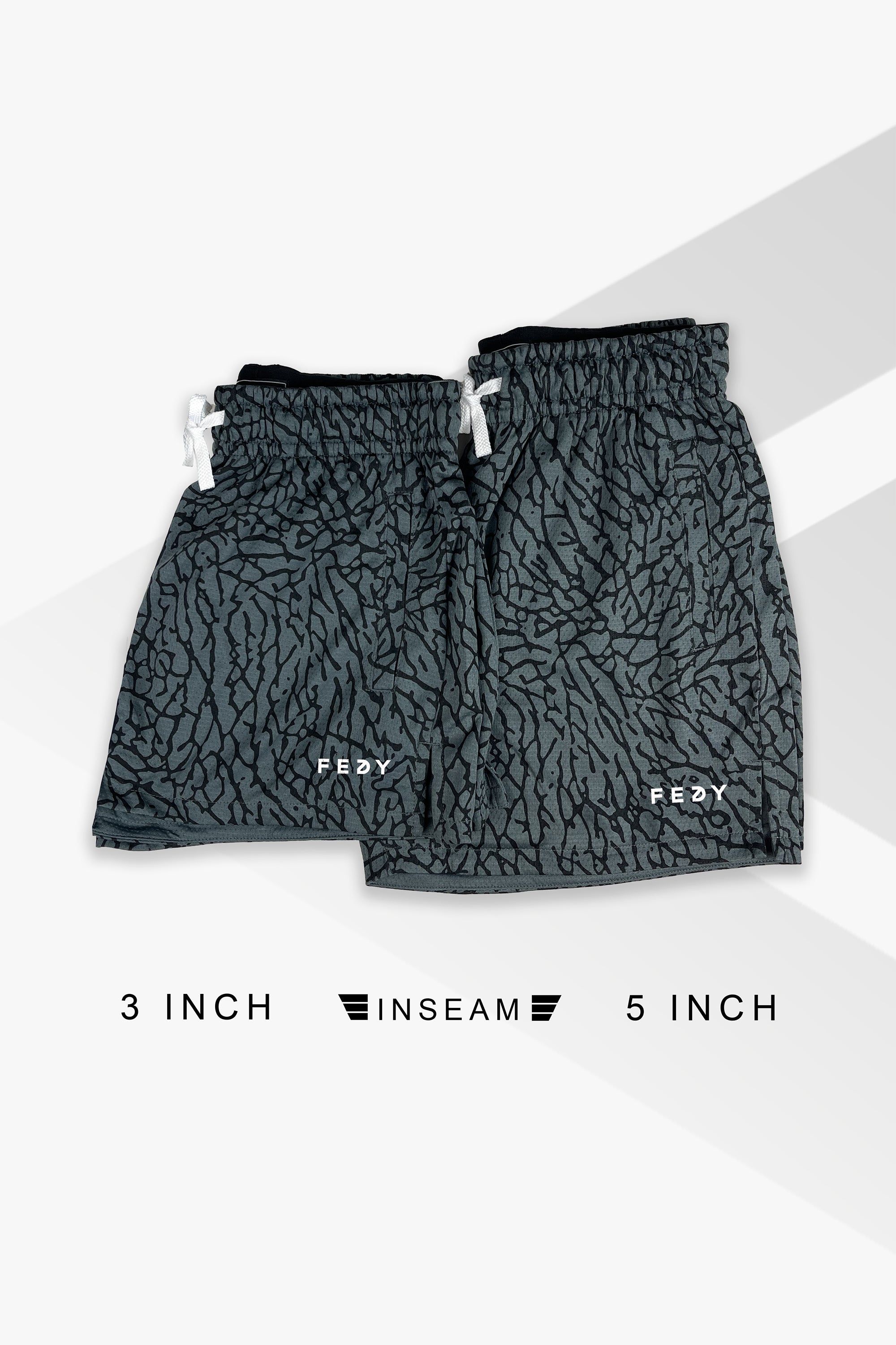 comparing 3 inch and 5 inch mesh shorts