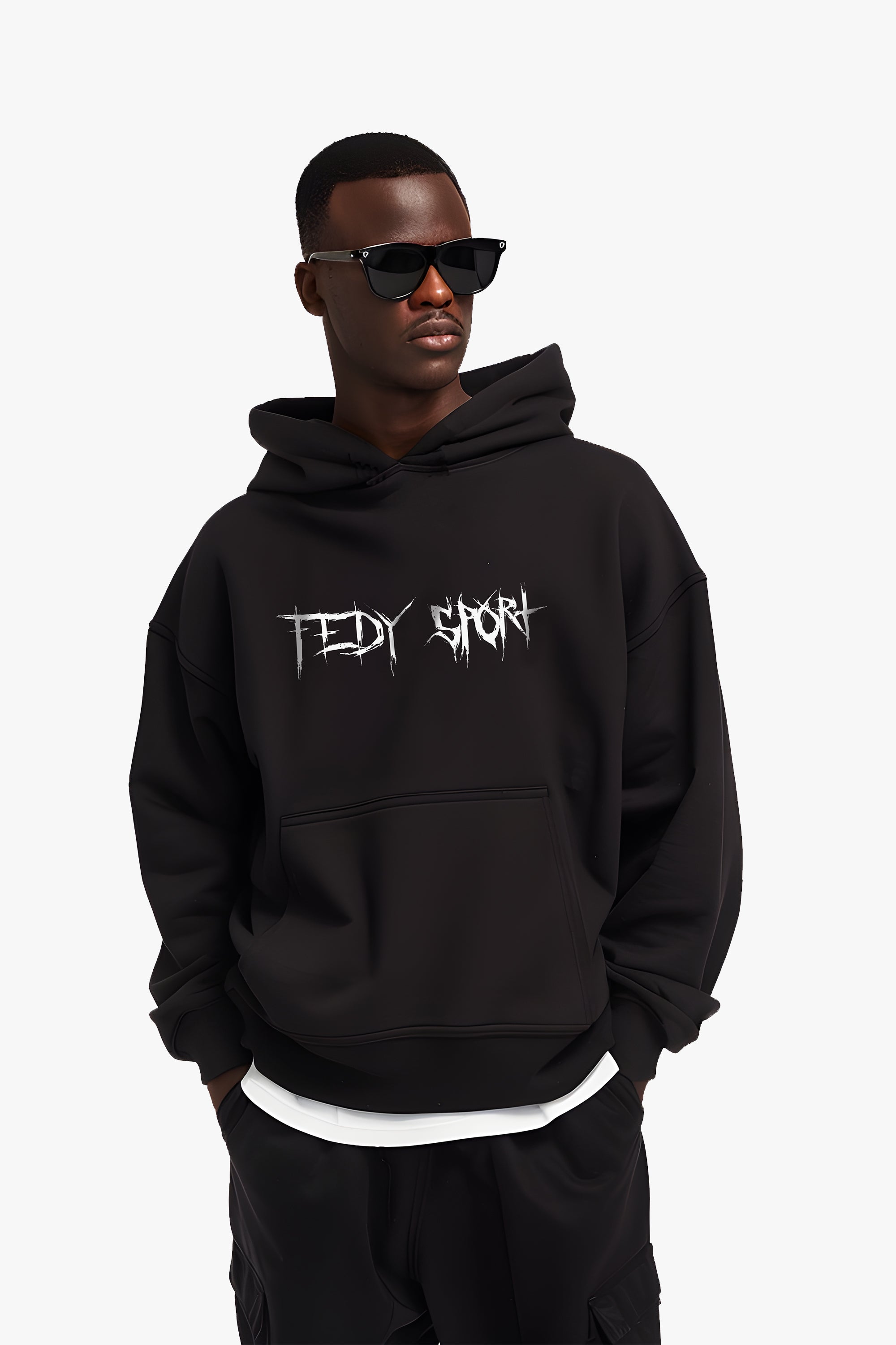 Fedy Sport Hoodie - Black