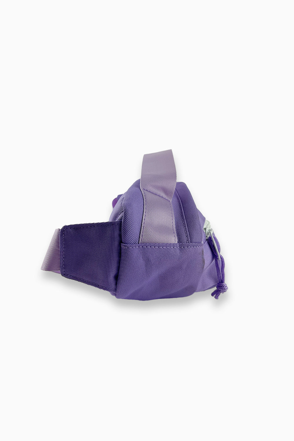edc purple fanny pack side view