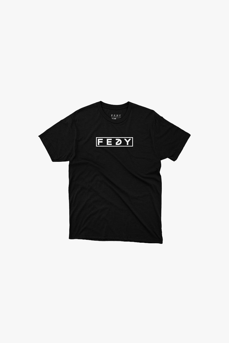Fedy Yoga Box Logo Shirt - Black